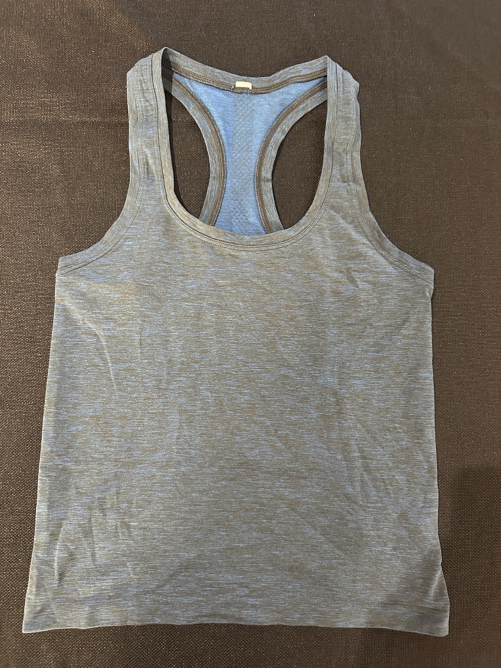 lululemon athletica Heather Navy Racerback Tank